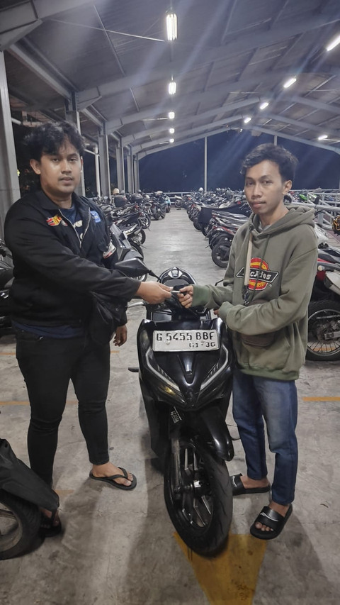 Barang bukti motor yang dicuri oleh remaja di Jakarta Pusat. Foto: Dok. Istimewa