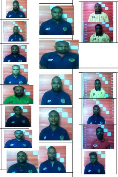 Daftar narapidana yang kabur dari lapas IIB Nabire, Papua. Foto: Dok. Istimewa