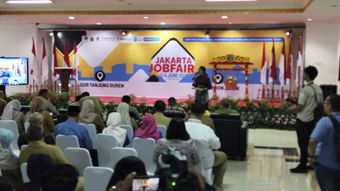 Suasana saat Jakarta Job Fair di Tanjung Duren, Jakarta, Selasa (3/6/2025). Foto: Rachmadi Rasyad/kumparan