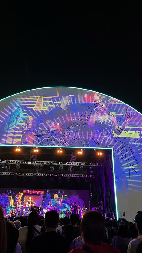 Suasana Java Jazz Festival 2025. Foto: Dok. pribadi? Ezra Danu