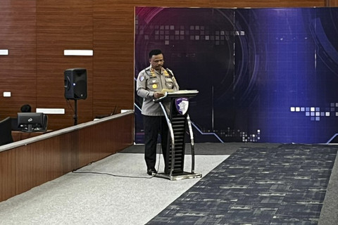 Kakorlantas Polri Irjen Pol Agus Suryonugroho di Korlantas Polri, Jakarta, Rabu (4/6/2025). Foto: Rayyan Farhansyah/kumparan