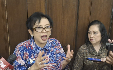 Sekretaris Utama Kementerian Lingkungan Hidup dan BPLH, Rosa Vivien Ratnawati, usai menghadiri perayaan Hari Lingkungan Hidup di Bali, Rabu (4/6/2025). Foto: Denita BR Matondang/kumparan