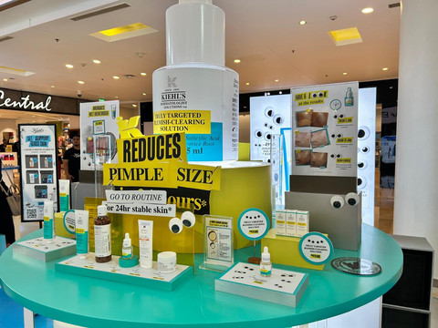 Kiehl's Skin Playground di Main Atrium Grand Indonesia, Jakarta. Foto: Dok. Judith Aura/kumparan