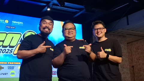 Gusti Irwan Wibowo (tengah) salah satu penampil GENFest 2025. Foto: Istimewa
