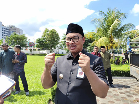 Wali Kota Yogyakarta Hasto Wardoyo di Balai Kota Yogyakarta, Kamis (5/6/2025). Foto: Arfiansyah Panji Purnandaru/kumparan
