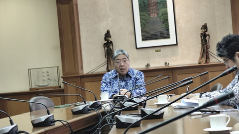 Duta Besar Jepang untuk Indonesia, Masaki Yasushi, di Kedutaan Besar Jepang pada Kamis (5/6/2025).  Foto: Rachmadi Rasyad/kumparan