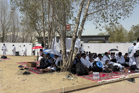 Suasana di Arafah. Foto: Moh Fajri/kumparan