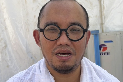 Wakil Kepala BP Haji Dahnil Anzar Simanjuntak di Arafah. Foto: Moh Fajri/kumparan
