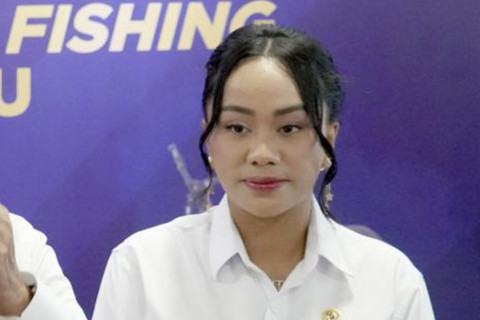 Utusan Khusus Presiden Bidang Pariwisata Zita Anjani saat konferensi pers. Foto: Dok. Istimewa