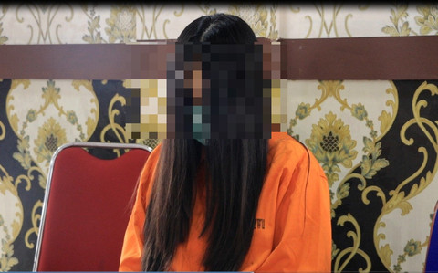 Tersangka yang berhasil diamankan. | Foto: Dok Humas Polres Pringsewu