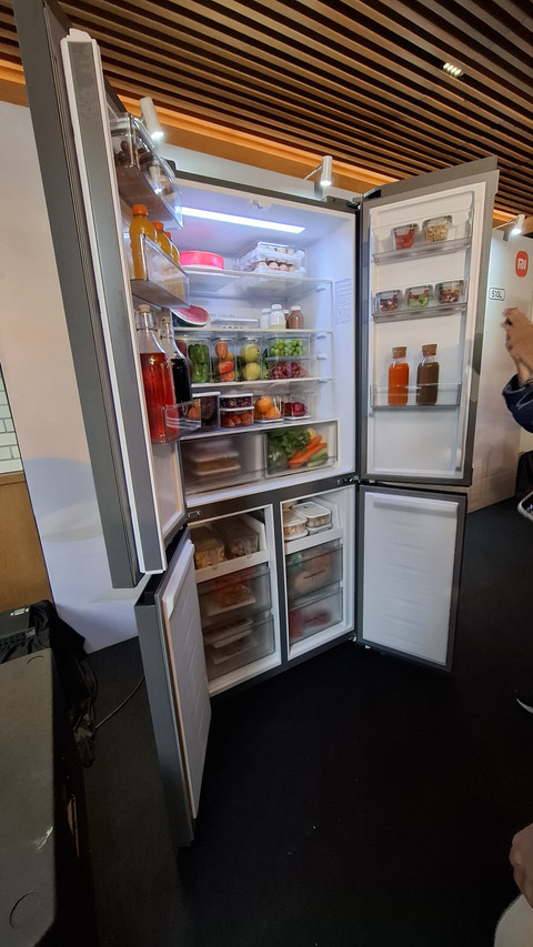 Mijia Refrigerator Cross Door 510L. Foto: Muhammad Fikrie/kumparan