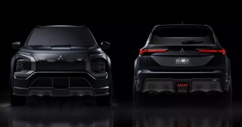 Konsep Mitsubishi Outlander Vision Ralliart. Foto: Mitsubishi