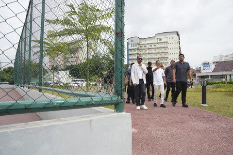 Gubernur Sumatera Utara Muhammad Bobby Afif Nasution menyiapkan tiga lapangan untuk sarana Training Center Timnas Indonesia U-17. Foto: Dok. Istimewa