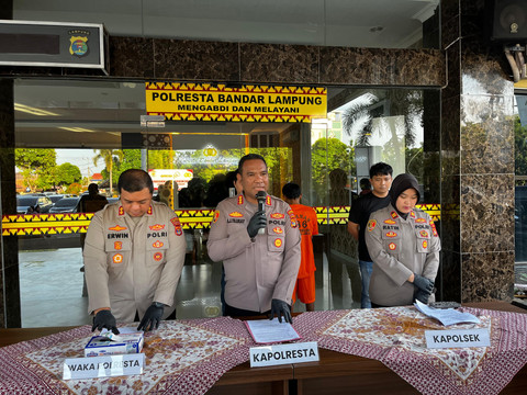 Kapolresta Bandar Lampung, Kombes Pol Alfret Jacob Tilukay. | Foto: Sinta Yuliana/Lampung Geh