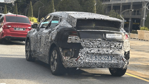 Mobil listrik yang diduga Perodua QV-E. Foto: Perodua