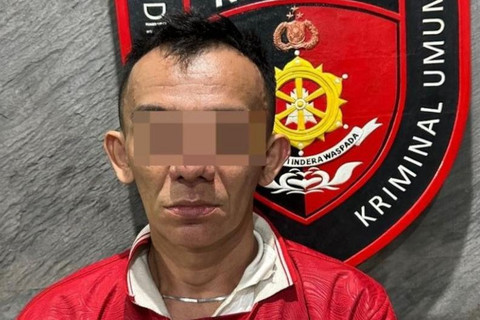 Tiga tersangka pencopetan di SUGBK saat Indonesia vs China.  Foto: Dok. Polda Metro Jaya