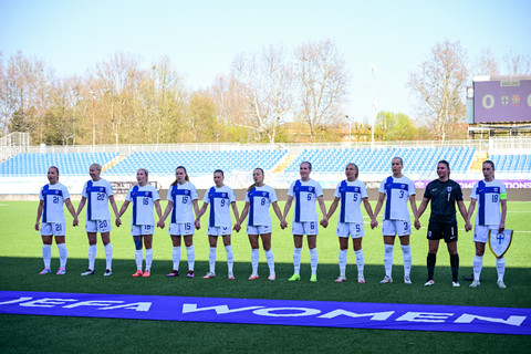 Timnas Wanita Finlandia. Foto: AFP/Piero Cruciatt