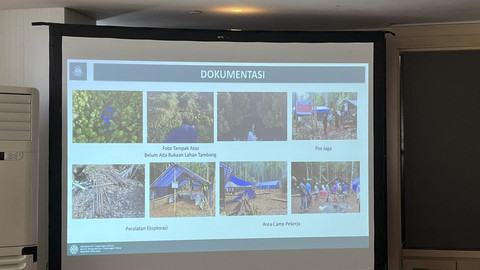 Konferensi pers mengenai Raja Ampat, Papua, Minggu (8/6/2025).  Foto: Haya Syahira/kumparan