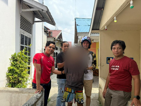 Pelaku pencurian telah diamankan oleh Tim Macan Selatan Polsek Pontianak. Foto: Dok. Istimewa