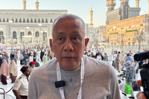 Wakil Ketua DPR Saan Mustopa di Makkah, Arab Saudi. Foto: Ikhwanul Habibi/kumparan