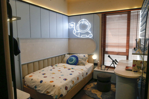 Rumah contoh cluster Allurea di Super Cluster The Flotizt Asthara Skyfront City. Foto: Dok. Asthara Skyfront City