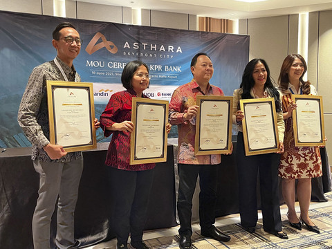 MOU Ceremony KPR Bank Asthara Skyfront City di Sheraton Jakarta-Soekarno Hatta Airport, Tangerang, Selasa (10/6/2025). Foto: Rayyan Farhansyah/kumparan