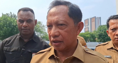 Menteri Dalam Negeri (Mendagri) Tito Karnavian di Istana Negara pada Sabtu (10/6/2025). Foto: Luthfi Humam/kumparan
