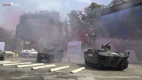 Acara Pembukaan Indodefence Expo & Forum, Jakarta, Rabu (11/6/2025). Foto: YouTube/Sekretariat Presiden
