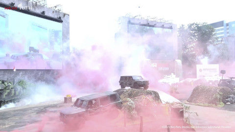 Acara Pembukaan Indodefence Expo & Forum, Jakarta, Rabu (11/6/2025). Foto: YouTube/Sekretariat Presiden