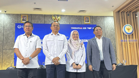 Konferensi Pers KKP Inisiasi Kemandirian Garam Nasional melalui K-Sign Rote Ndao, Rabu (11/6/2025). Foto: Ave Airiza Gunanto/kumparan