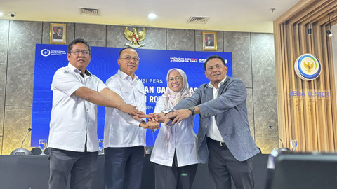 Konferensi Pers KKP Inisiasi Kemandirian Garam Nasional melalui K-Sign Rote Ndao, Rabu (11/6/2025). Foto: Ave Airiza Gunanto/kumparan