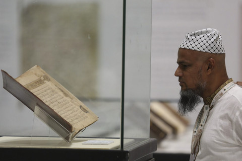 Kepresidenan Urusan Agama Masjidil Haram dan Masjid Nabawi meresmikan pameran perintis untuk mempromosikan pesan dan bimbingan Al-Quran. Foto: Dok. Istimewa
