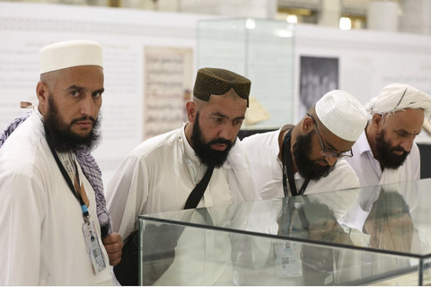 Kepresidenan Urusan Agama Masjidil Haram dan Masjid Nabawi meresmikan pameran perintis untuk mempromosikan pesan dan bimbingan Al-Quran. Foto: Dok. Istimewa