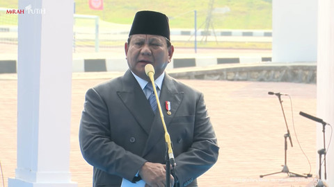 Presiden Prabowo Subianto memberikan sambutan saat menghadiri peresmian Kampus Bhineka Tunggal Ika Universitas Pertahanan (Unhan) di Sentul, Bogor, Rabu (11/6/2025). Foto: Youtube/Sekretariat Presiden