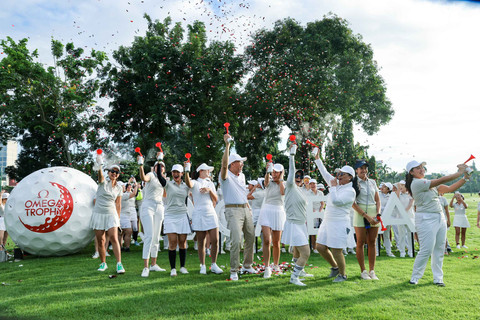 Pertama dalam sejarah, Omega hadirkan turnamen golf wanita pertama. Foto: Dokumentasi Ladies Indonesia OMEGA Trophy 2025/PT Hourlogy Inti Semesta.