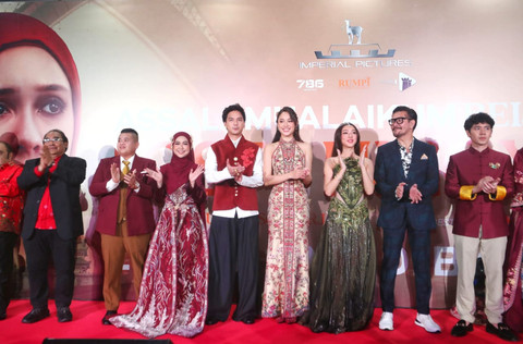 Para pemain film Assalamualaikum Beijing 2: Lost in Ningxia. Foto: Istimewa