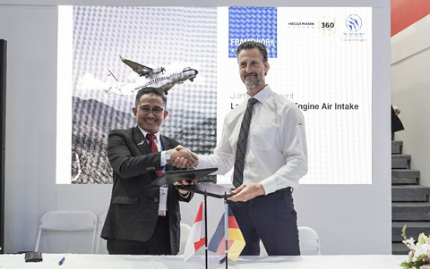 PT Dirgantara Indonesia sepakati Framework Agreement dengan Perusahaan teknologi kedirgantaraan terkemuka asal Jerman, Heggemann, pada hari pertama Indo De... </div>
<div class=