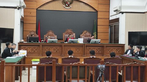 Sidang lanjutan kasus dugaan judi online Kominfo di Pengadilan Negeri Jakarta Selatan, Rabu (11/6/2025). Foto: Jonathan Devin/kumparan