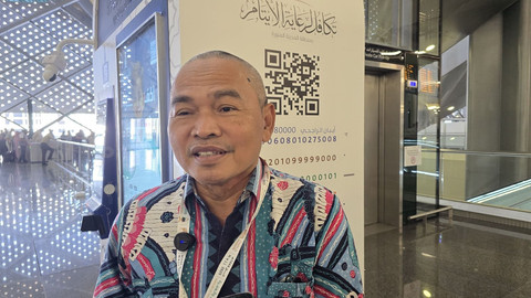 Anggota Tim Pengawas Haji DPR RI, Satori, di Makkah, Arab Saudi, Selasa (10/6/2025). Foto: Dok. Istimewa
