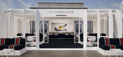 Air France hadirkan pop up restaurant di Galeri Lafayette, Paris, Prancis bertajuk Le Restaurant. Foto: dok. airfrance