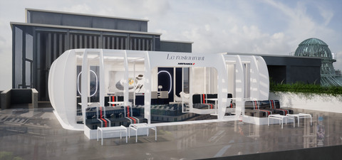 Air France hadirkan pop up restaurant di Galeri Lafayette, Paris, Prancis bertajuk Le Restaurant. Foto: dok. airfrance