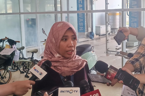 Jaksa eksekusi KPK Syarkiah saat dijumpai di RUPBASAN KPK, Cawang, Jaktim, Kamis (12/6/2025). Foto: Thomas Bosco/kumparan