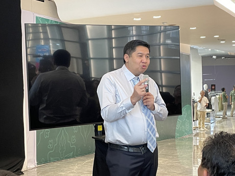 Menteri PKP Maruarar Sirait di Lobby Nobu Bank, Plaza Semanggi, Jakarta Pusat, Kamis (12/6). Foto: Najma Ramadhanya/kumparan