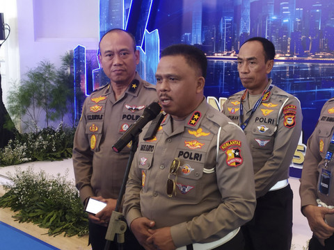 Kakorlantas Polri, Irjen Agus Suryonugroho, di The Tribrata Dharmawangsa pada Kamis (12/6/2025). Foto: Rachmadi Rasyad/kumparan