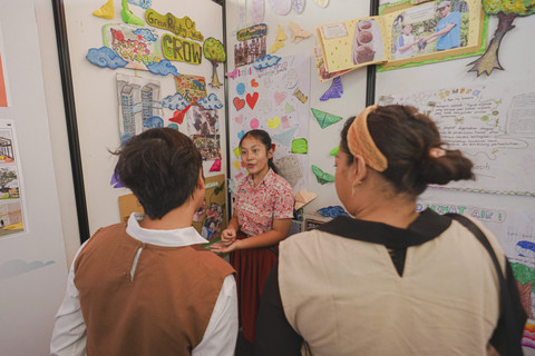 Acara Penutupan & Showcase OASIS Schoolyards Semarang di Balai Kota Semarang pada Kamis (12/6/2025). Foto: Dok. Istimewa