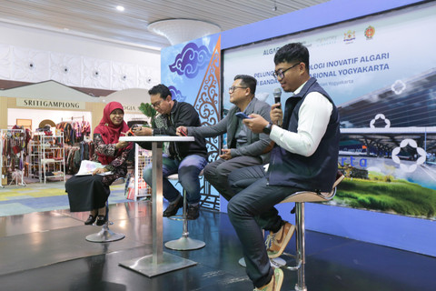 Peluncuran teknologi inovatif Algari di Bandara YIA, Kamis (12/6). Foto: Dok. Algari