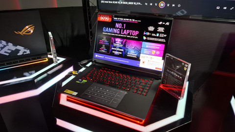 Asus ROG Strix Scar 16/18. Foto: Muhammad Fikrie/kumparan