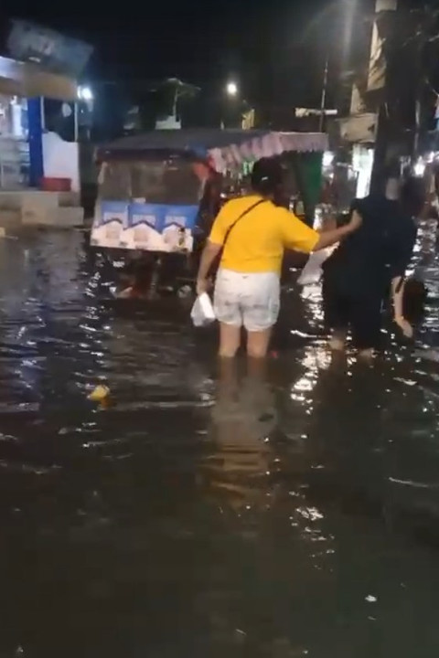 Banjir rendam kawasan Muara Angke, Jakarta Utara, Kamis (12/6/2025). Foto: Dok. Istimewa