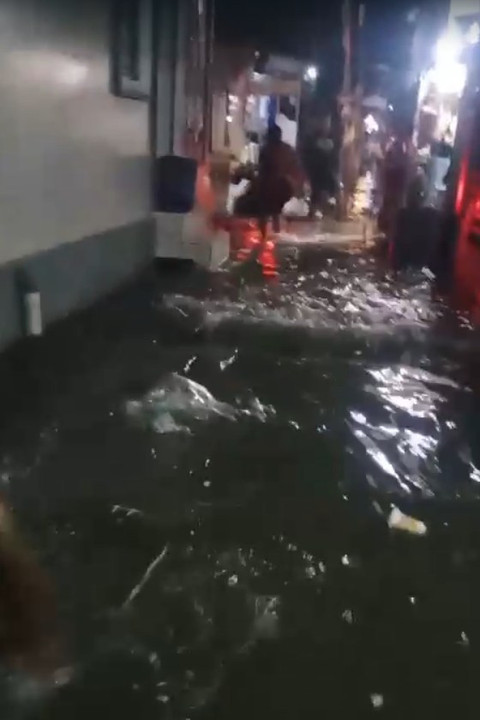 Banjir rendam kawasan Muara Angke, Jakarta Utara, Kamis (12/6/2025). Foto: Dok. Istimewa