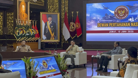 Sosialisasi soal Dewan Pertahanan dengan Beberapa Tokoh di Kementerian Pertahanan, Jakarta Pusat, Jumat (13/6/2025). Foto: Rayyan Farhansyah/kumparan
